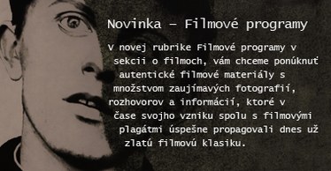 Novinka - Filmové programy